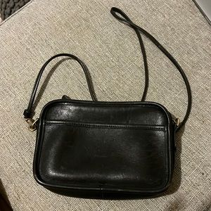 Vintage black coach crossbody